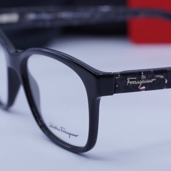 Salvatore Ferragamo SF2797 001 Rectangle Eyeglasses 54mm – Black - Picture 4 of 10